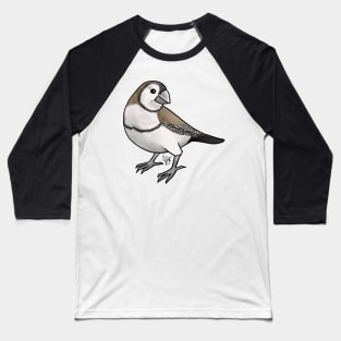 Bird - Finch - Owl Finch Baseball T-Shirt